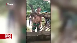 Video Oknum TNI di Maluku Mengamuk dan Aniaya Warga Viral di Media Sosial #iNewsPagi 05/01