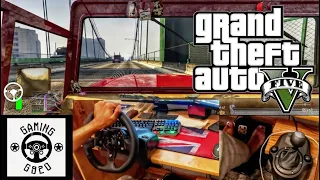GTA 5 | Logitech g920 | Trip From Sandy Chores to the city | Grand Theft Auto V | Shifter wheelcam