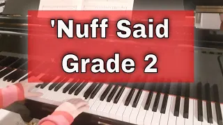 'Nuff Said by Chris Gumbley  |  Trinity piano grade 2 2021 - 2023 TCL