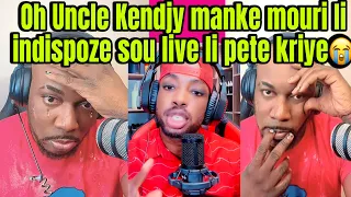 Woy  gad jan Uncle Kendjy manke mouri sou Tiktok🙆🏼‍♀️tout moun pete kriye nan live sa😭Mendel sezi