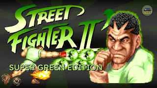 Street Fighter 2 Hack - Super Green Edition - Balrog playthrough