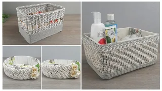 Rope Storage Baskets / Rope Storage Basket DIY