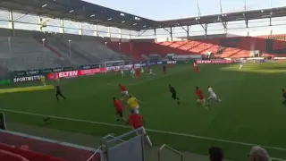 FC Ingolstadt - 1. FC Nürnberg 3:1 Rückspiel Relegation 2019/2020 - Tor FCN 90+6