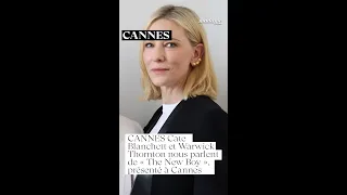 🎬 Cate Blanchett et Warwick Thornton nous parlent de « The New Boy », présenté à Cannes #cannes