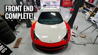 Ferrari GT3 458 Widebody Install! [Part 2]
