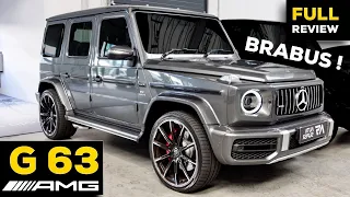 2021 MERCEDES G63 AMG BRABUS NEW G Class V8 FULL Review BRUTAL Sound Exhaust Exterior Interior