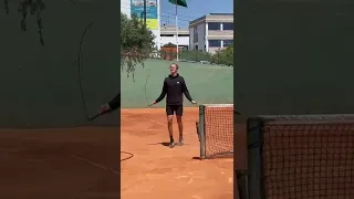 Sebastian Korda is training hard 💪 #tennis #shorts #korda