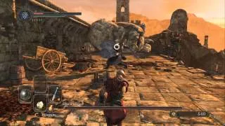 Dark Souls 2 - The Pursuer Boss Fight, Just Parry ;) [easy]