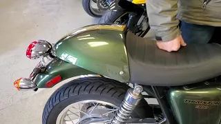 2014 Triumph Thruxton 900! Retro Classic!  So Clean.