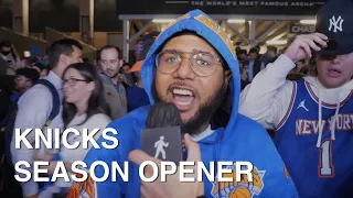 Knicks Season Opener - Sidetalk