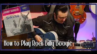 How to play Rock Billy Boogie W/Tabs!