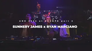 Sunnery James & Ryan Marciano | ADE 2022 at Escape Part 2 | Amsterdam (Netherlands)