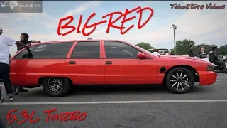 BIG RED IS RIDIN! Turbo 5.3L Caprice Wagon | K.P. Tuning |