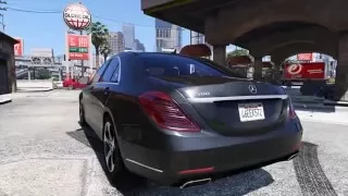 GTA 5 PC MODS - MERCEDES-BENZ S500