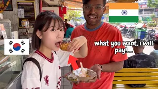 This Kind Indian🇮🇳 guy make korean fell in love with India Country!😋❤️🇰🇷