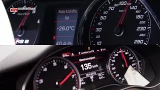 Audi RS6 (C6) vs Audi RS6 (C7) acceleration