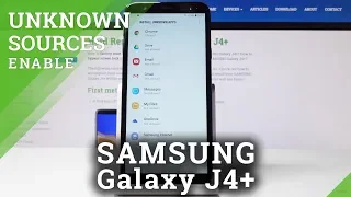 Allow App Installation in SAMSUNG Galaxy J4+ - Enable Unknown Sources