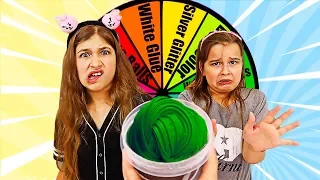 MAKE THIS SLIME PRETTY Mystery Wheel CHALLENGE! | JKrew