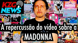 A REPERCUSSÃO do vídeo sobre a MADONNA ⭐️