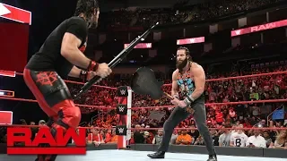 Seth Rollins interrupts Elias' disrespectful performance: Raw, June 4, 2018
