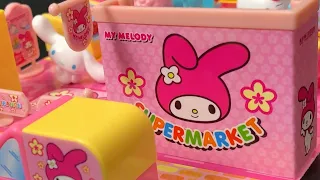 14 Minutes Satisfying with Unboxing My Melody Sanrio Supermarket ASMR (no music)