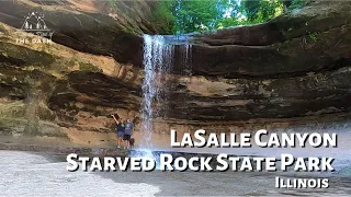 LaSalle Canyon at Starved Rock State Park - Oglesby, Illinois