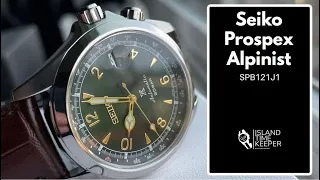 Seiko Alpinist SPB121J1 Unboxing and Information