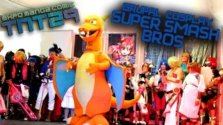 Grupal Cosplay: Super Smash Bros, en TNT 29