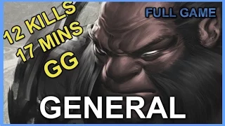 General Axe 17 min GG - Full Game