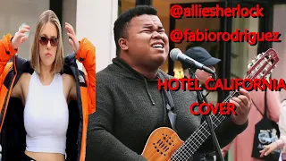 HOTEL CALIFORNIA by the EAGLES | Fabio Rodrigues & Allie Sherlock Cover @rayaktv