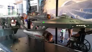 Restored USS Enterprise Studio Model at the Smithsonian