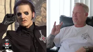 GHOST's Tobias Forge Explains How James Hetfield Helped Their Career