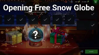 Opening Snow Globe + lucky Golden Boxes 😆 WOTB ⚡ WOTBLITZ ⚡