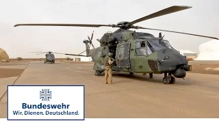 NH-90 in Mali: Erster Flug im Einsatzgebiet - Bundeswehr