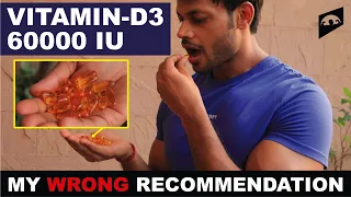 VITAMIN D3 60000 IU PER WEEK || IS IT TOO MUCH ||