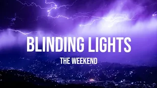 The weekend-blinding lights-(lyrics)