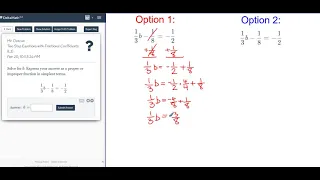 Two Step Equations with Fractional Coefficients (L2)