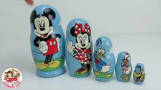 Mickey Mouse Clubhouse Wood Stacking Cups