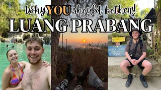 WHY YOU SHOULD VISIT LUANG PRABANG! | BACKPACKING ASIA *food, waterfalls & sunsets* *Laos*