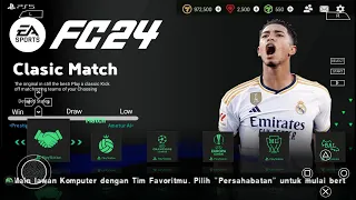 EA SPORTS FC 2024 PPSSPP MOD ENGLISH VESION LATEST UPDATE PES 2024 PSP CAMERA PS5