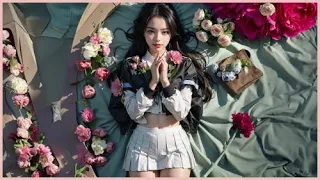 4k ai lookbook 아름다운 꽃 여친 beautiful flower girl ai art