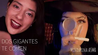 ASMR DOS GIGANTES TE COMEN CON @Mindarina (SPANGLISH)