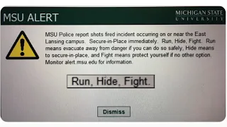 MSU shooting: Some students critical of school's text alert