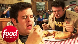 Holy Moly! Can Adam Finish This 5 Lb Stromboli? | Man v Food