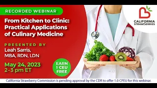From Kitchen to Clinic: Practical Applications of Culinary Medicine