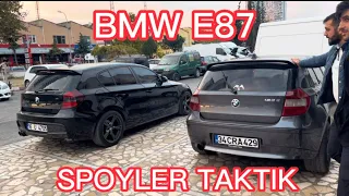 BMW E87 Spoyler Taktık | BMW Modifiye | BMW E87