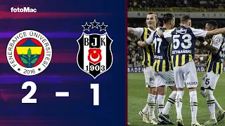 Fenerbahçe (2-1) Beşiktaş | 34. Hafta Maç Özeti | Önemli Kareler