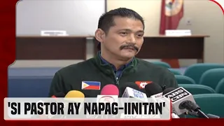 Sen. Padilla: Napag-iinitan si Pastor Quiboloy