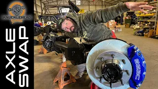 EXCURSION SUPER 60 AXLE BUILD Project Towverlander | Knucklehead Garage