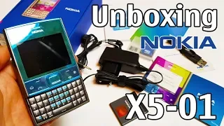 Nokia X5-01 Unboxing 4K with all original accessories RM-627 review